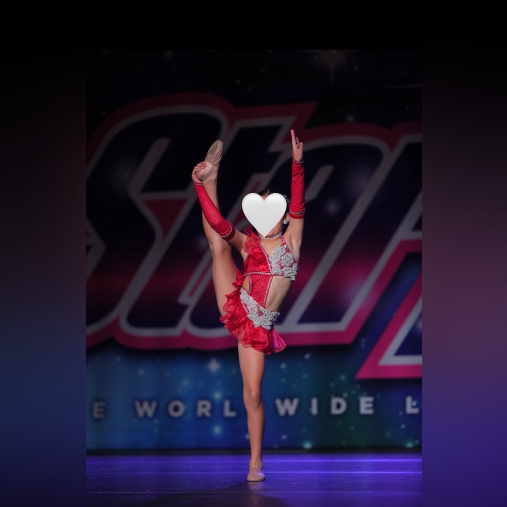 Sassy Blinged Out Jazz Costume